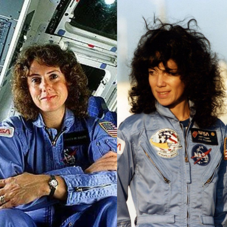 Heroínas del espacio científicas en el Challenger y el Columbia.