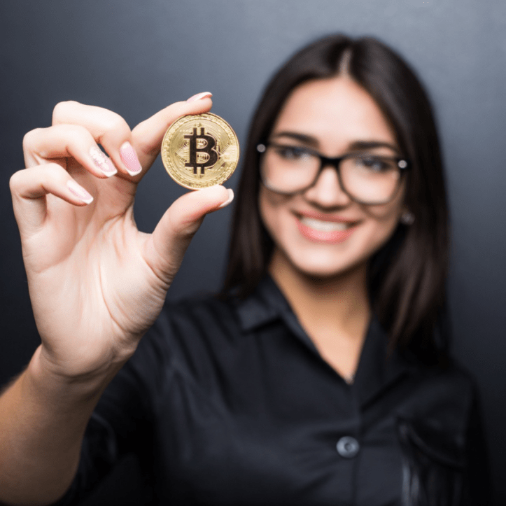 El reflejo de las mujeres en el espejo Cripto