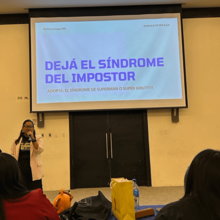 charla en wordcamp nicaragüa 2025