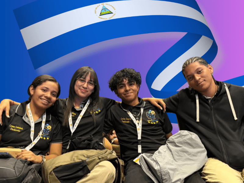 Nicaragua avanza en el mapa de la robótica educativa: talento joven entre los mejores de América
