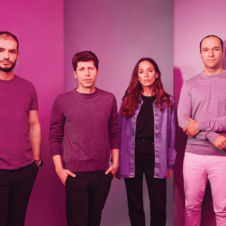 con el equipo de OPEN IA