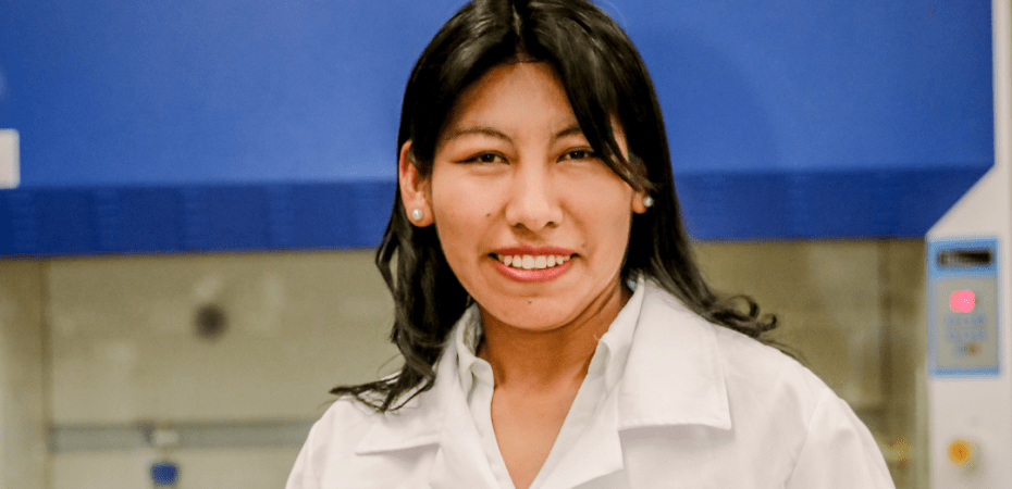 Veronica Pilco, mujer STEM