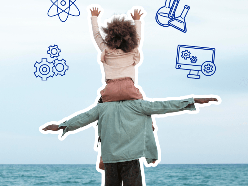 Aliados desde la infancia: 5 padres que rompieron estereotipos por sus hijas STEM