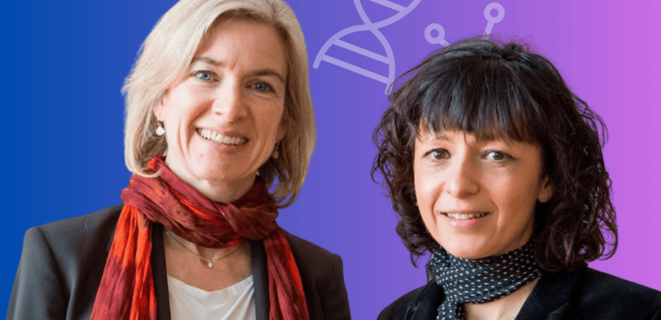 Emmanuelle Charpentier y Jennifer Doudna